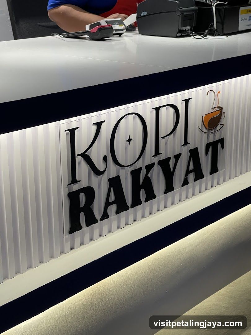 Kopi Rakyat Counter