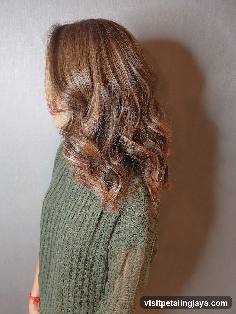 Woman with Highlighted Hair