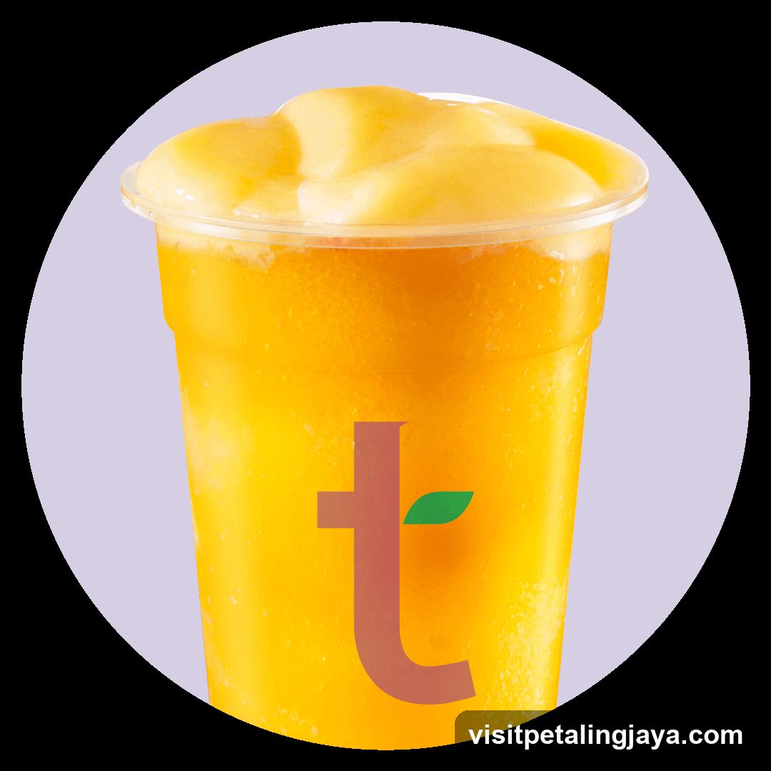Orange Slushy Drink