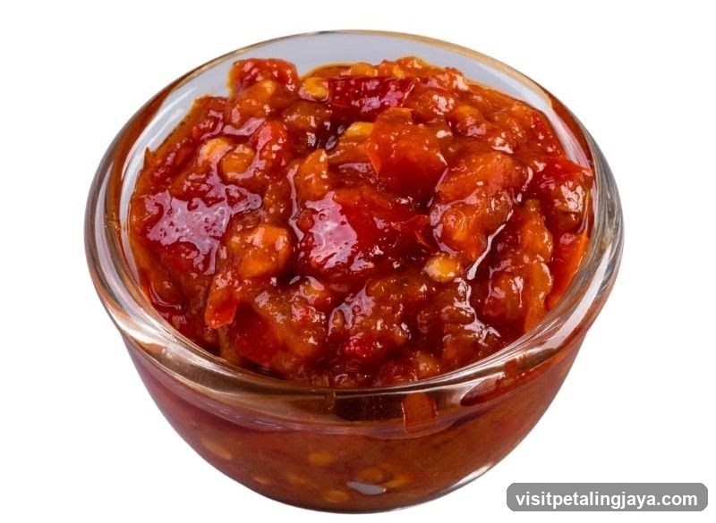 Chili Chutney in a Bowl