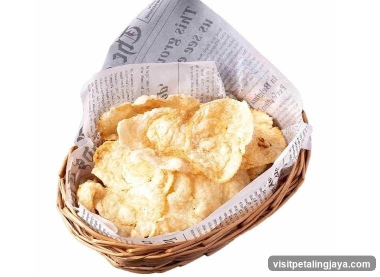 Crispy Snacks in a Basket