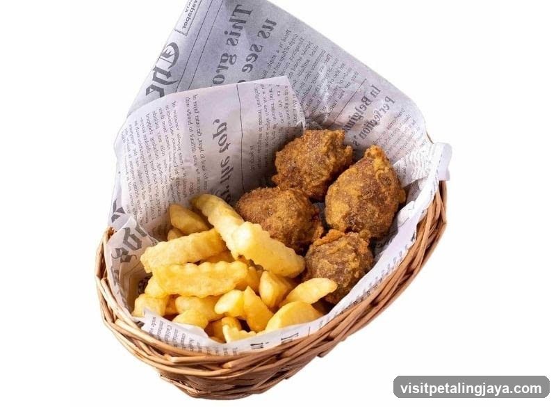 Basket of Fried Food