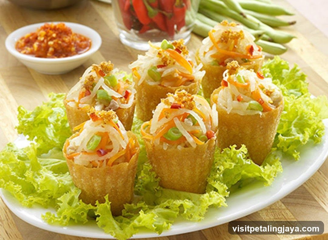 Crispy Appetizers with Vegetable Filling