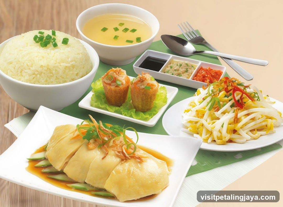 Hainanese Chicken Rice Set