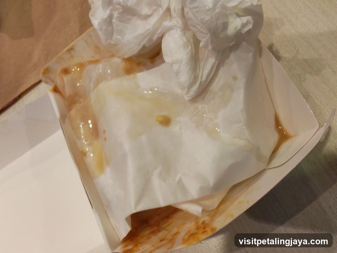 Used Food Container