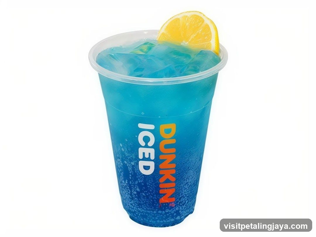 Iced Blue Drink