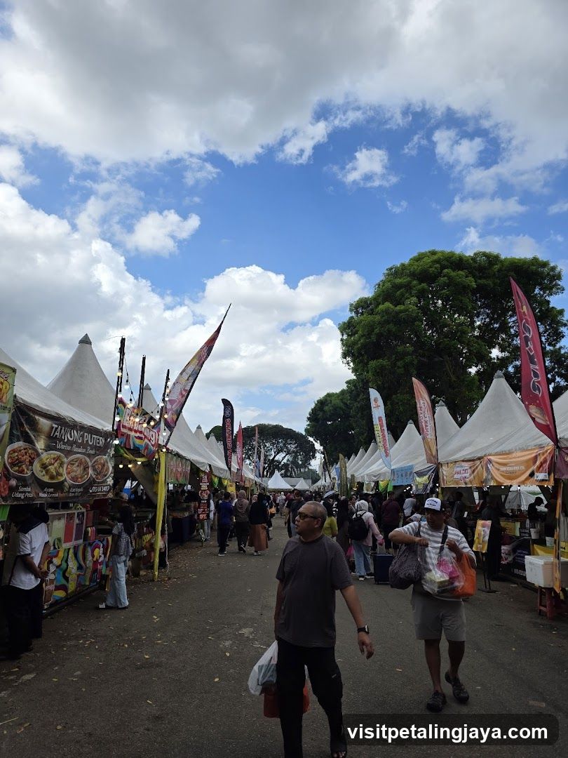 Outdoor Market Scene