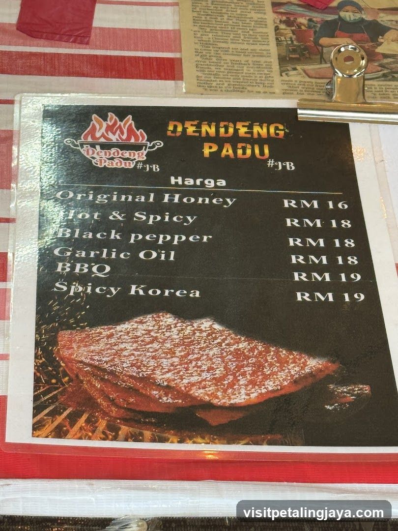 DENDENG PADU #JB Menu