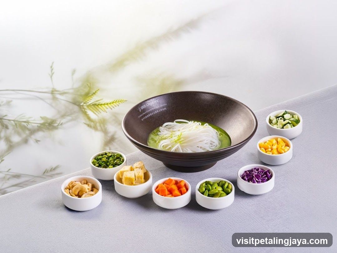 Noodle Dish with Assorted Toppings