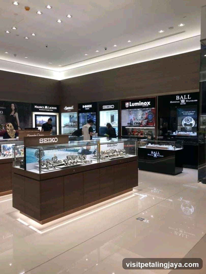 Watch Store Interior