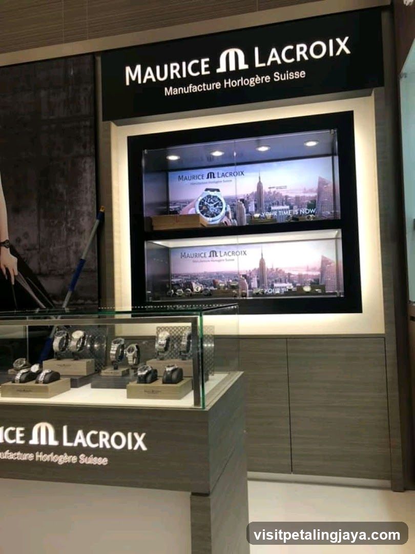 Maurice Lacroix Watch Display