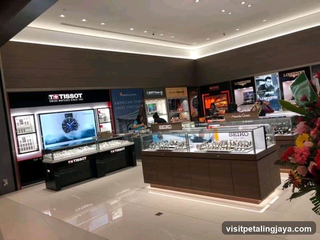 Watch Store Interior