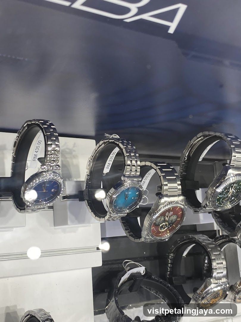 Watches on Display