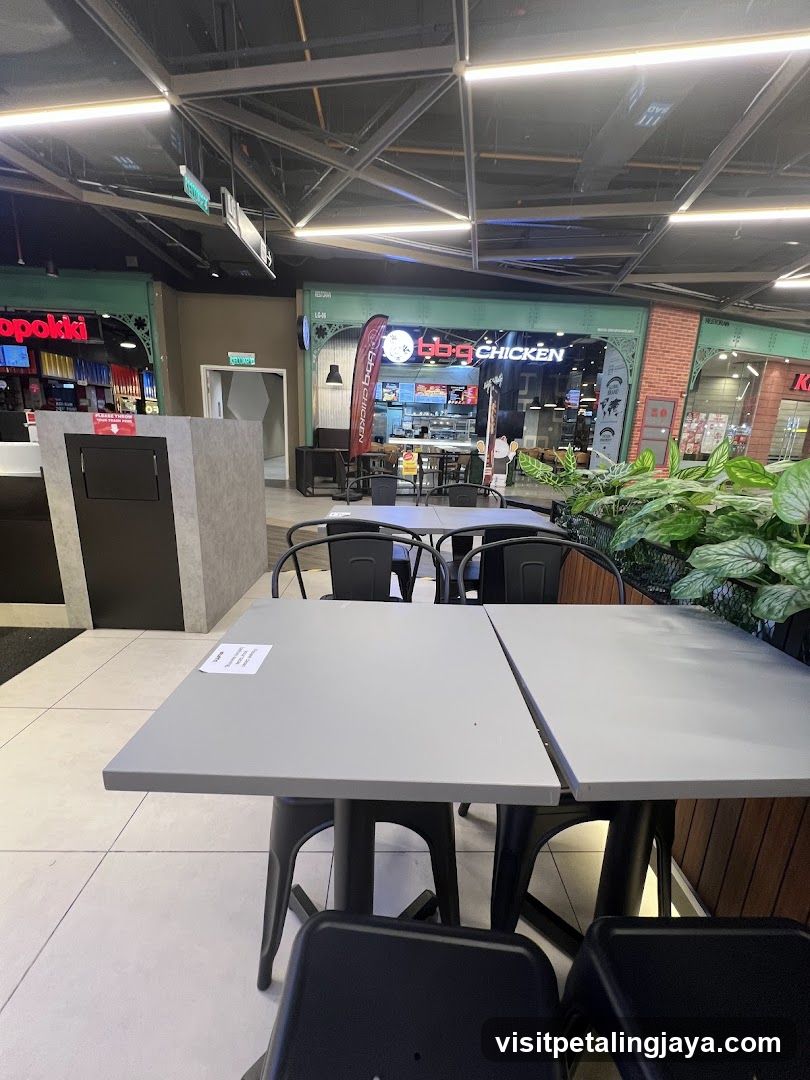 BBQ Chicken Restaurant Interior