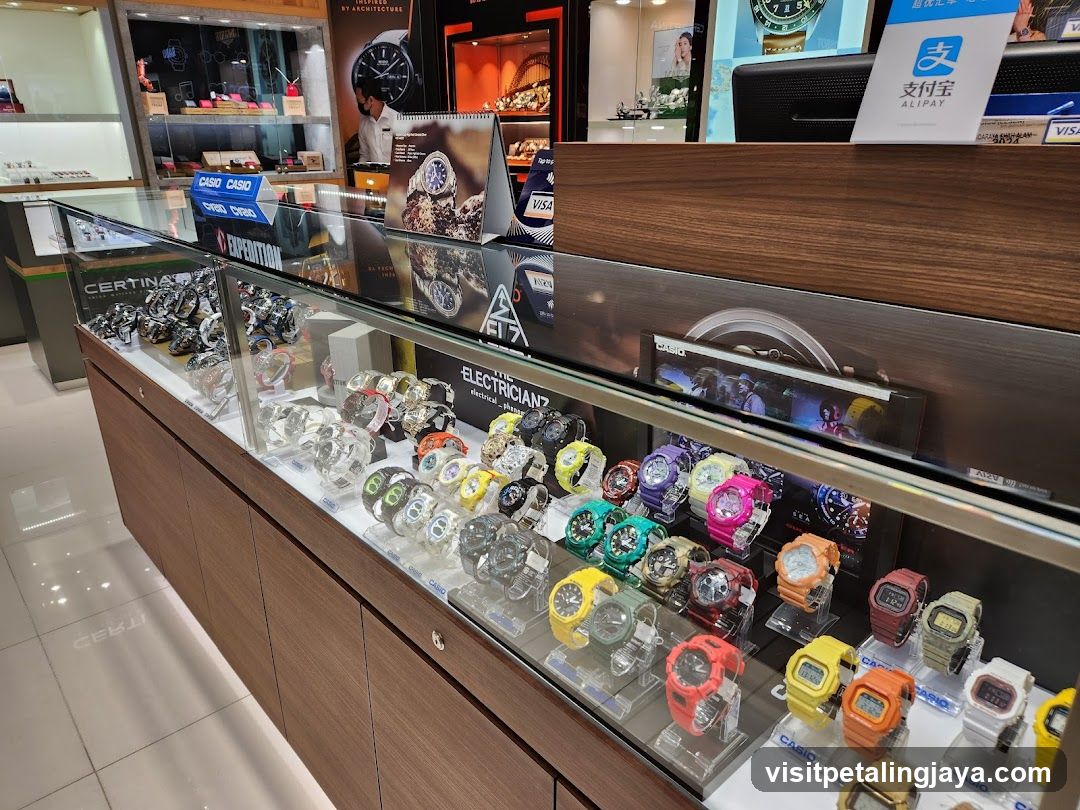 Watch Store Display