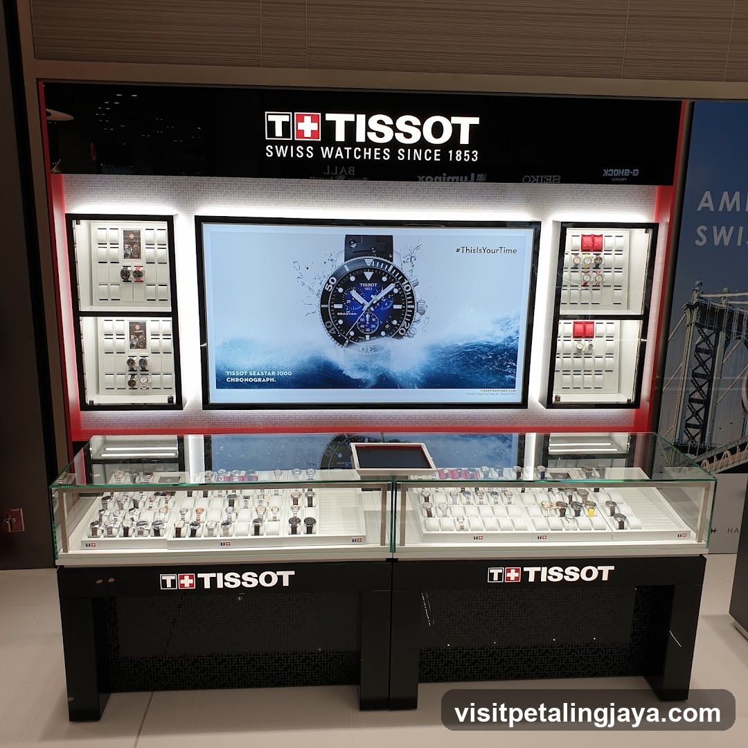 Tissot Watch Display