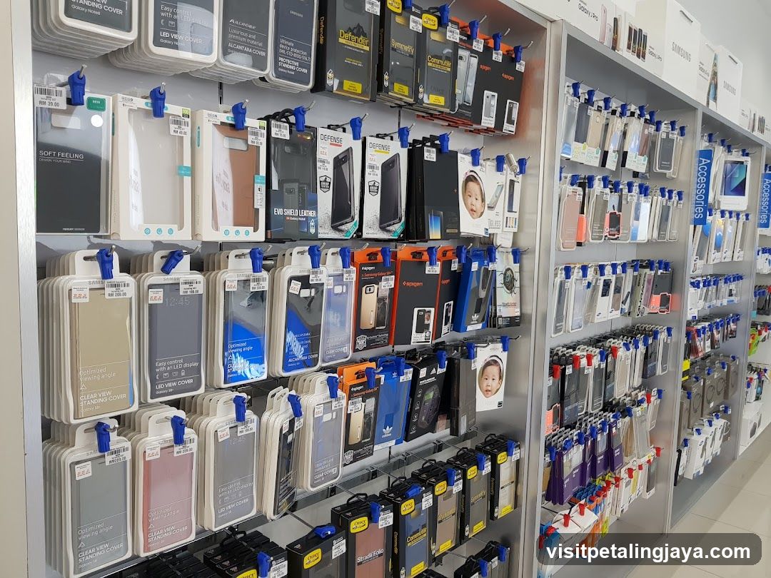 Phone Accessories Display