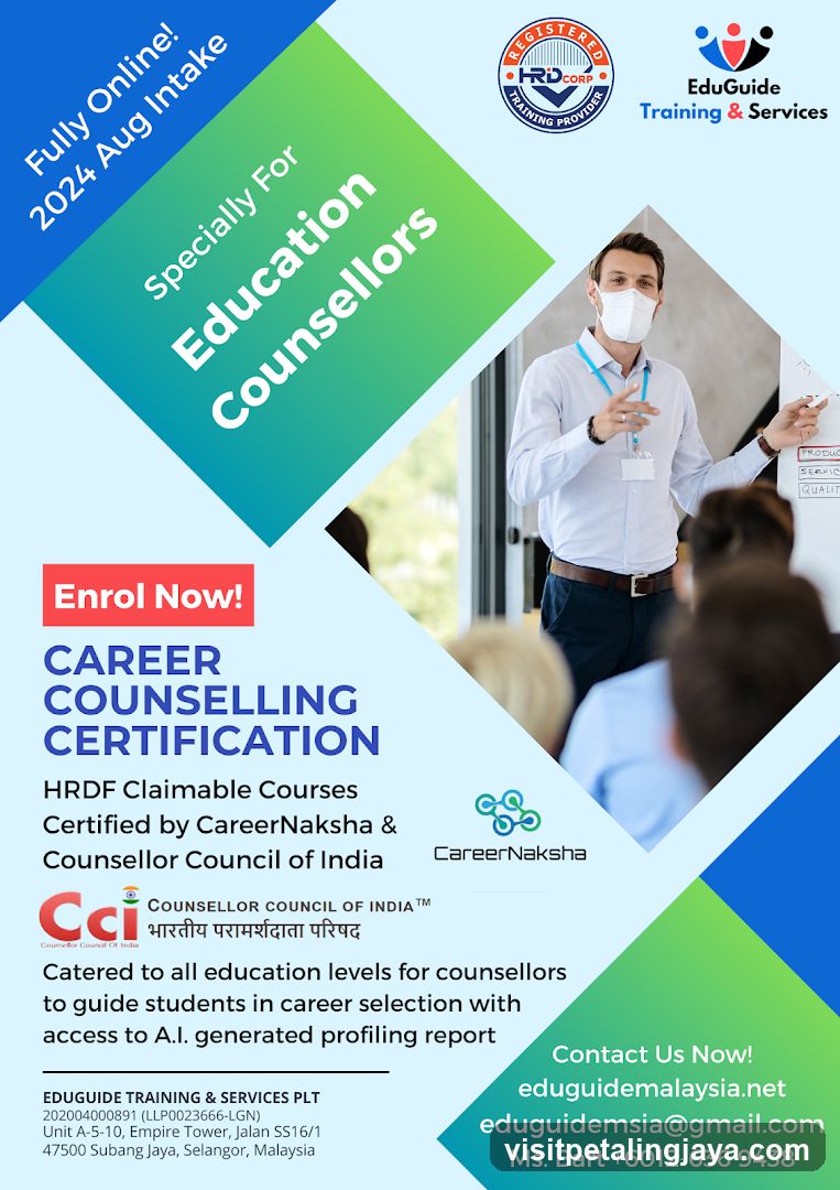 Career Counselling Certification Advertisement