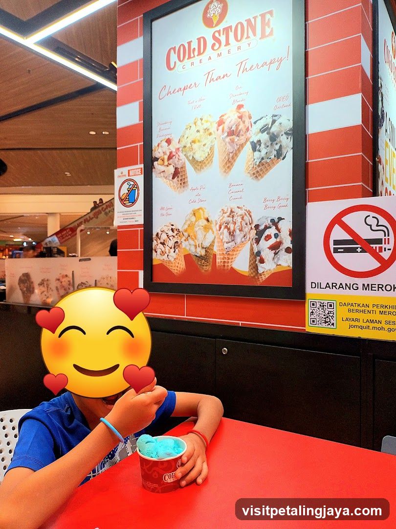 Cold Stone Creamery Menu