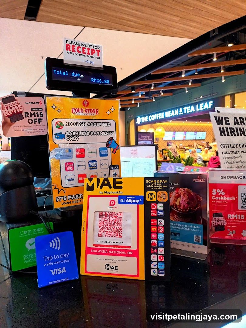 Payment Counter Displays