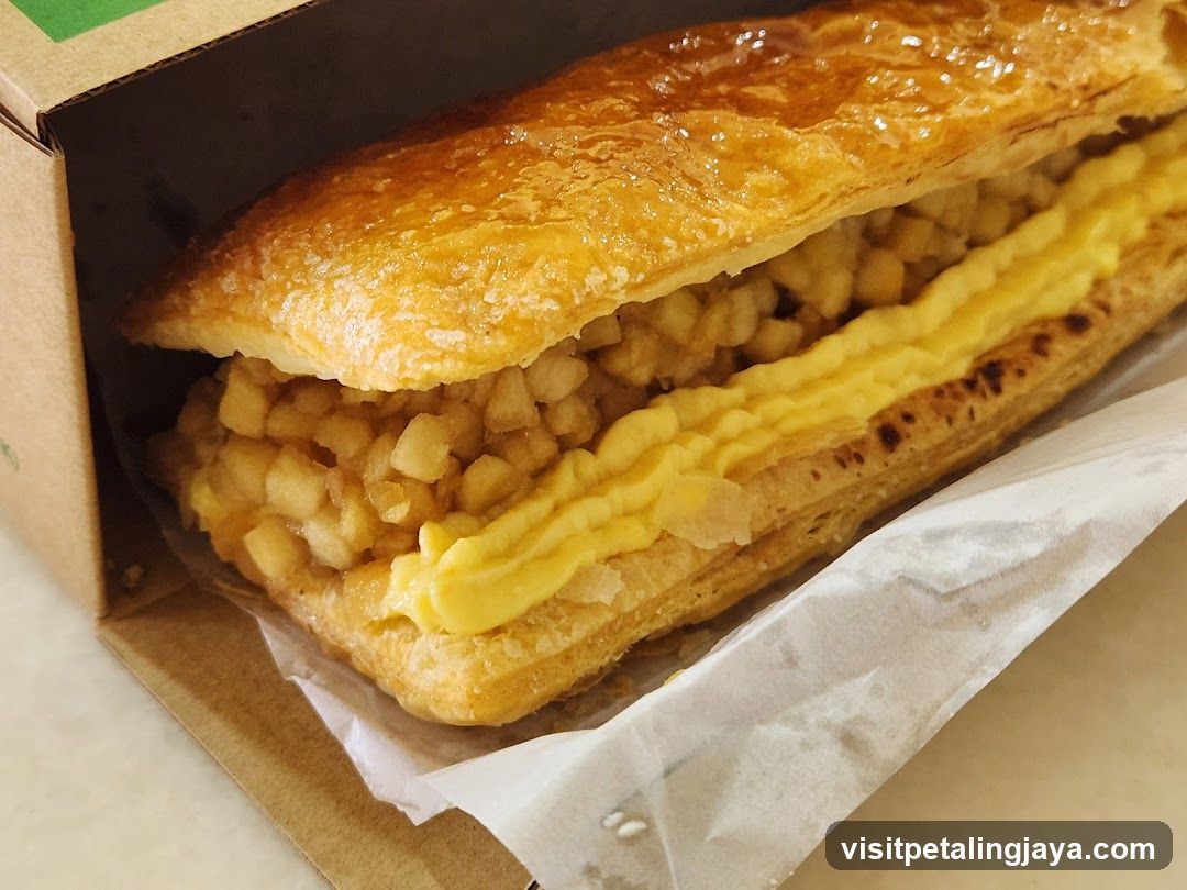 Apple and Custard Pastry