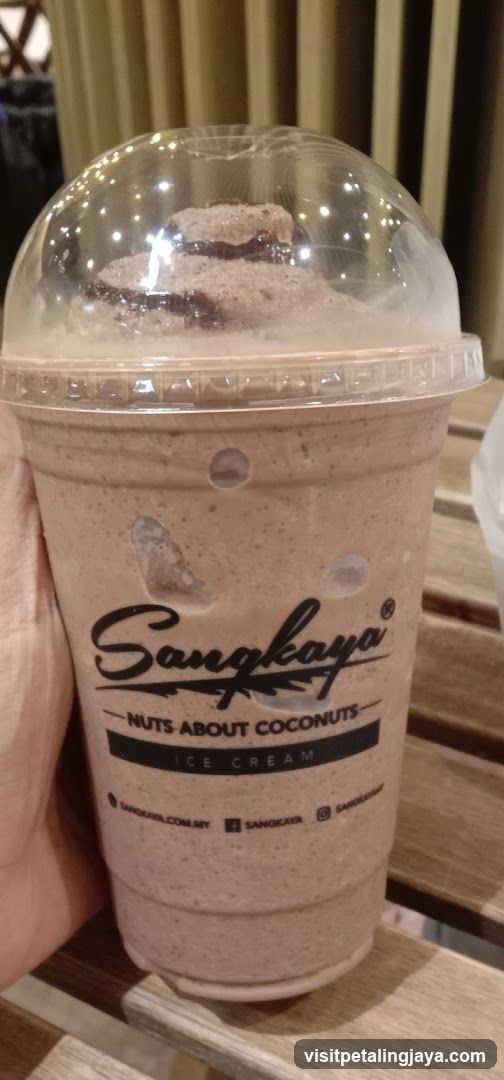 Chocolate Coconut Ice Cream Drink