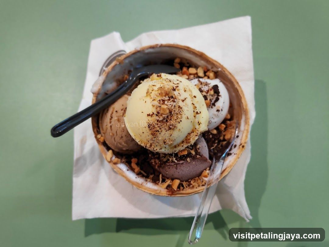 Coconut Ice Cream Bowl