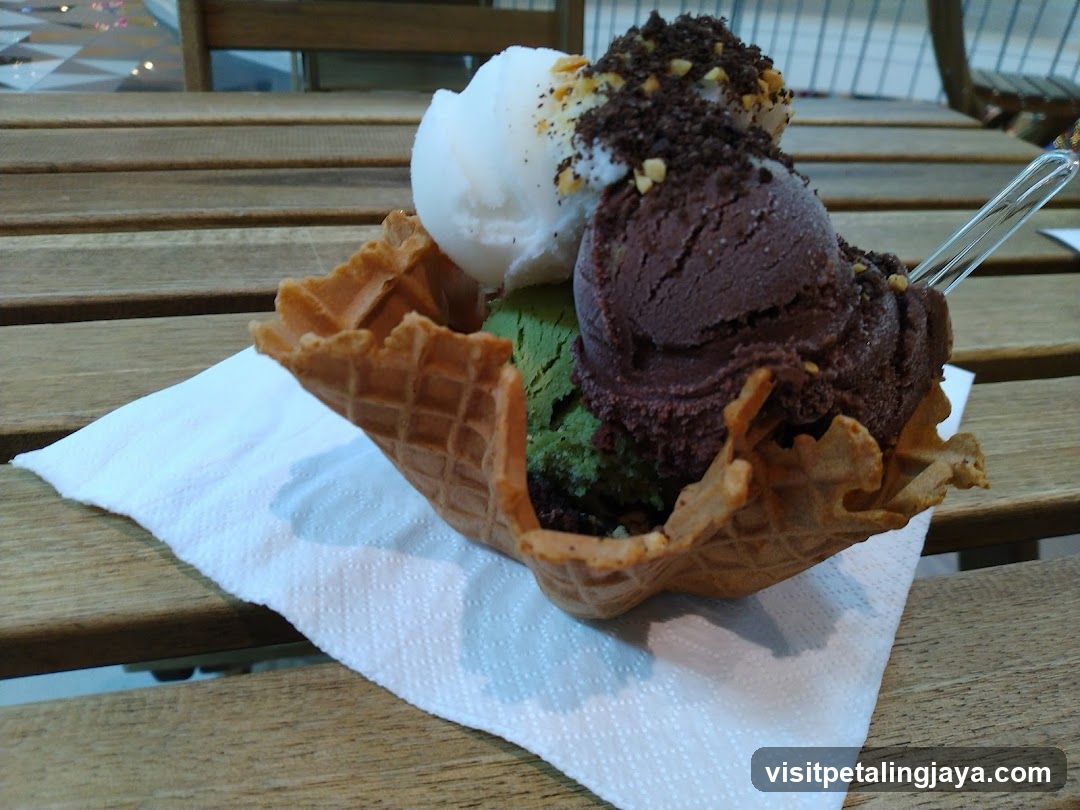 Ice Cream Waffle Bowl