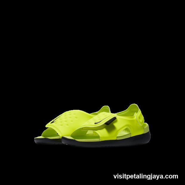 Neon Yellow Nike Sandals