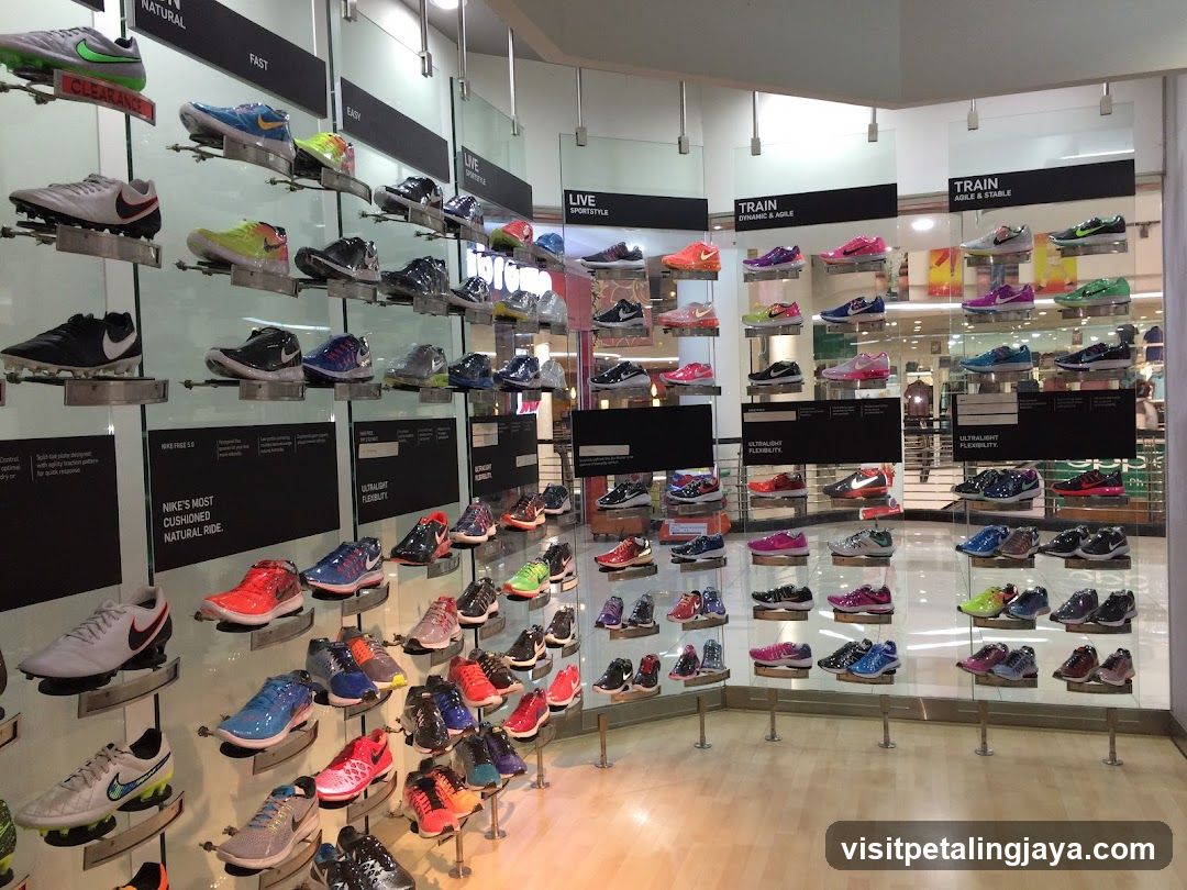 Nike Shoe Display