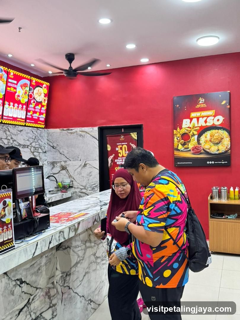 Customers at Counter