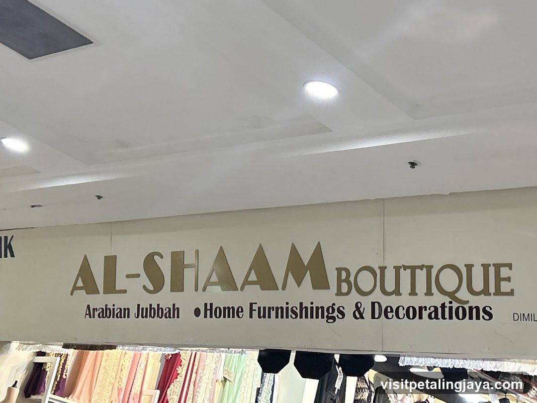 Al-Shaam Boutique Sign