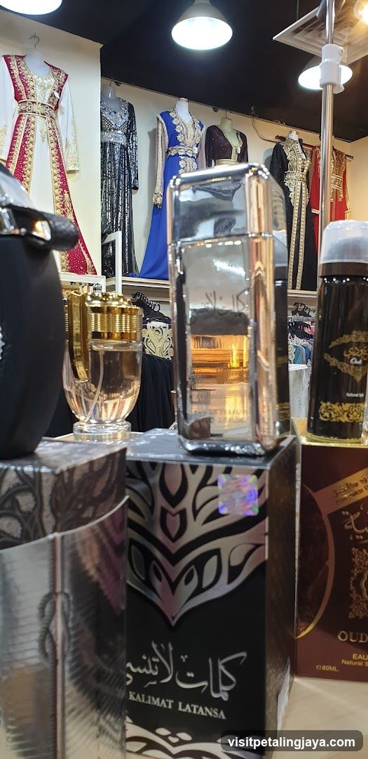 Perfume Bottles and Dresses