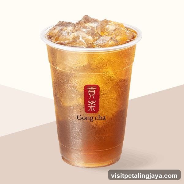 Gong Cha Iced Tea