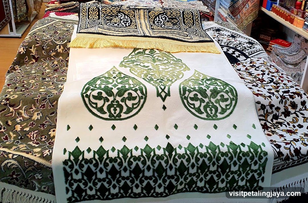 Prayer Rugs Display