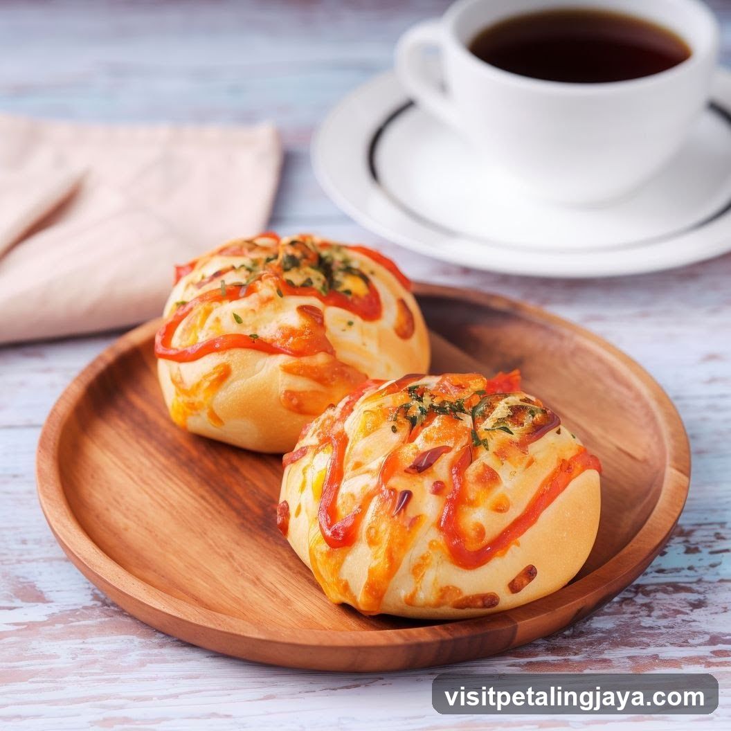 Savory Buns with Coffee