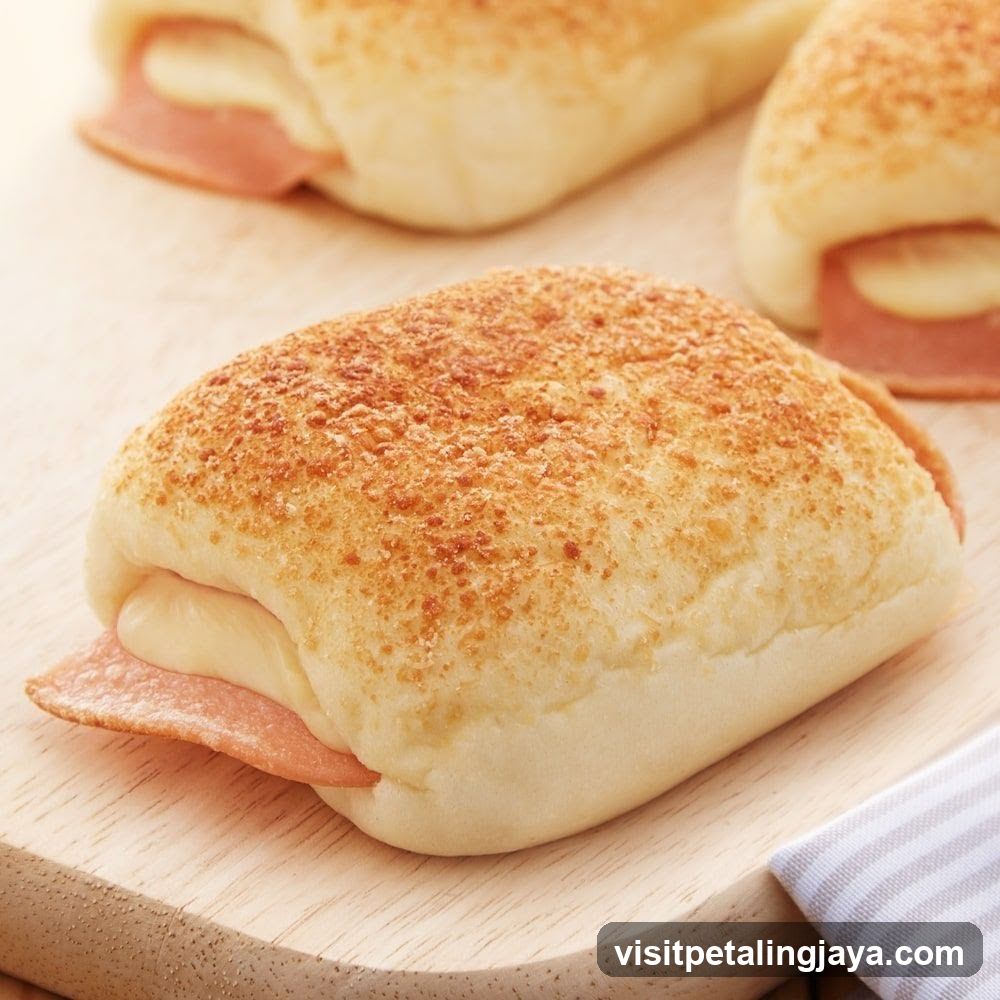 Ham and Cheese Bread Rolls