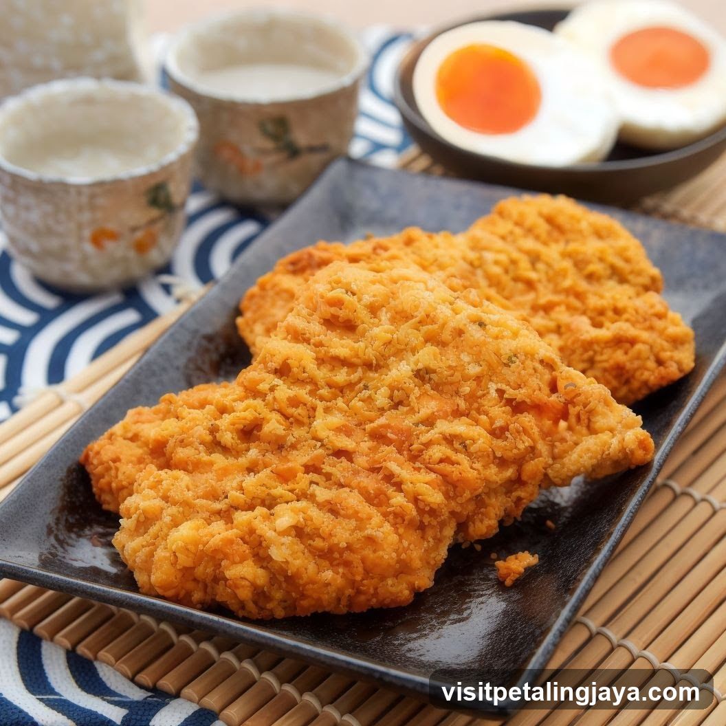 Fried Cutlets with Boiled Eggs