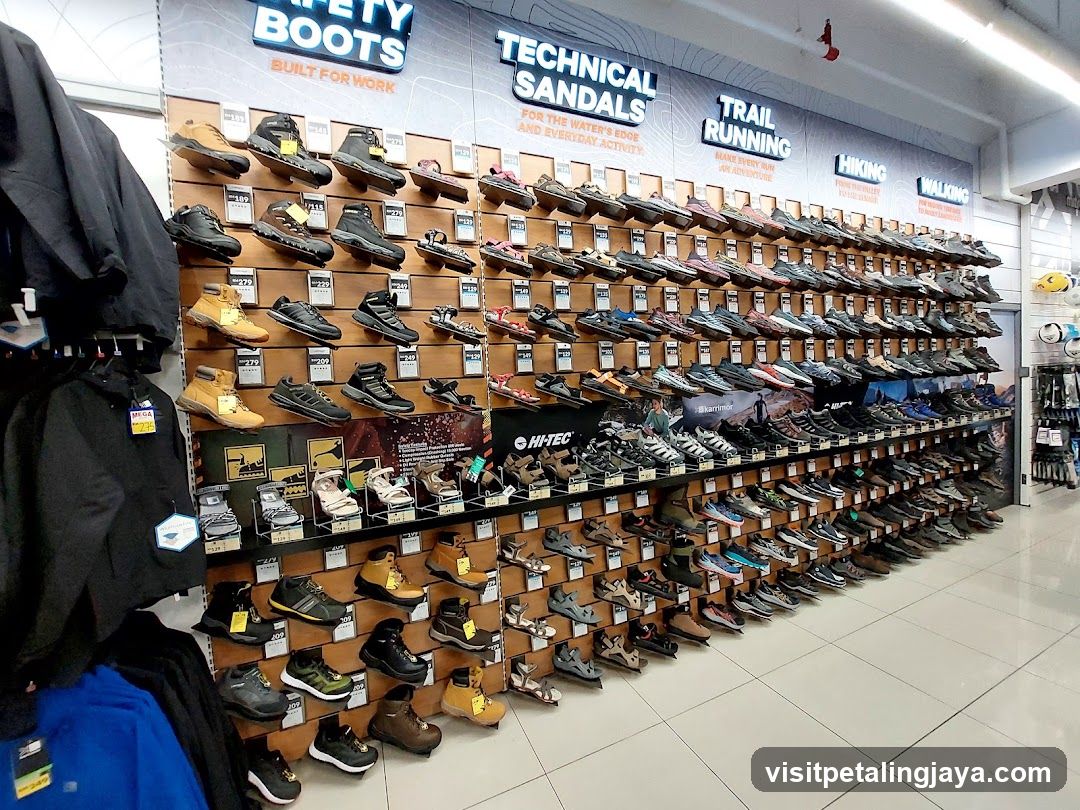 Footwear Store Display