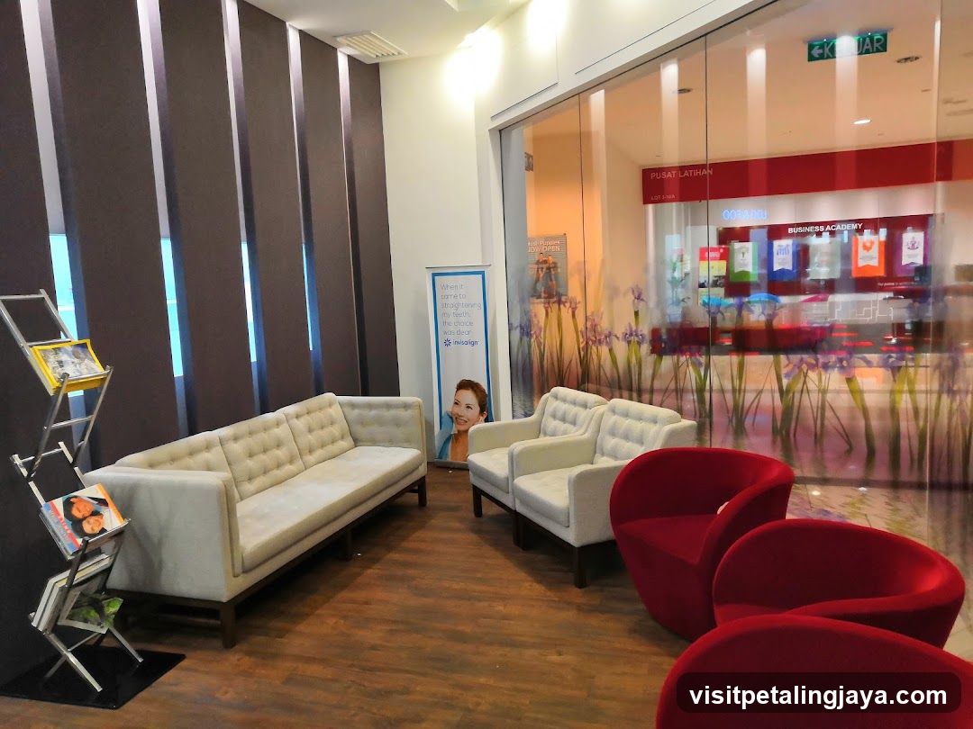 Waiting Area with Business Academy View