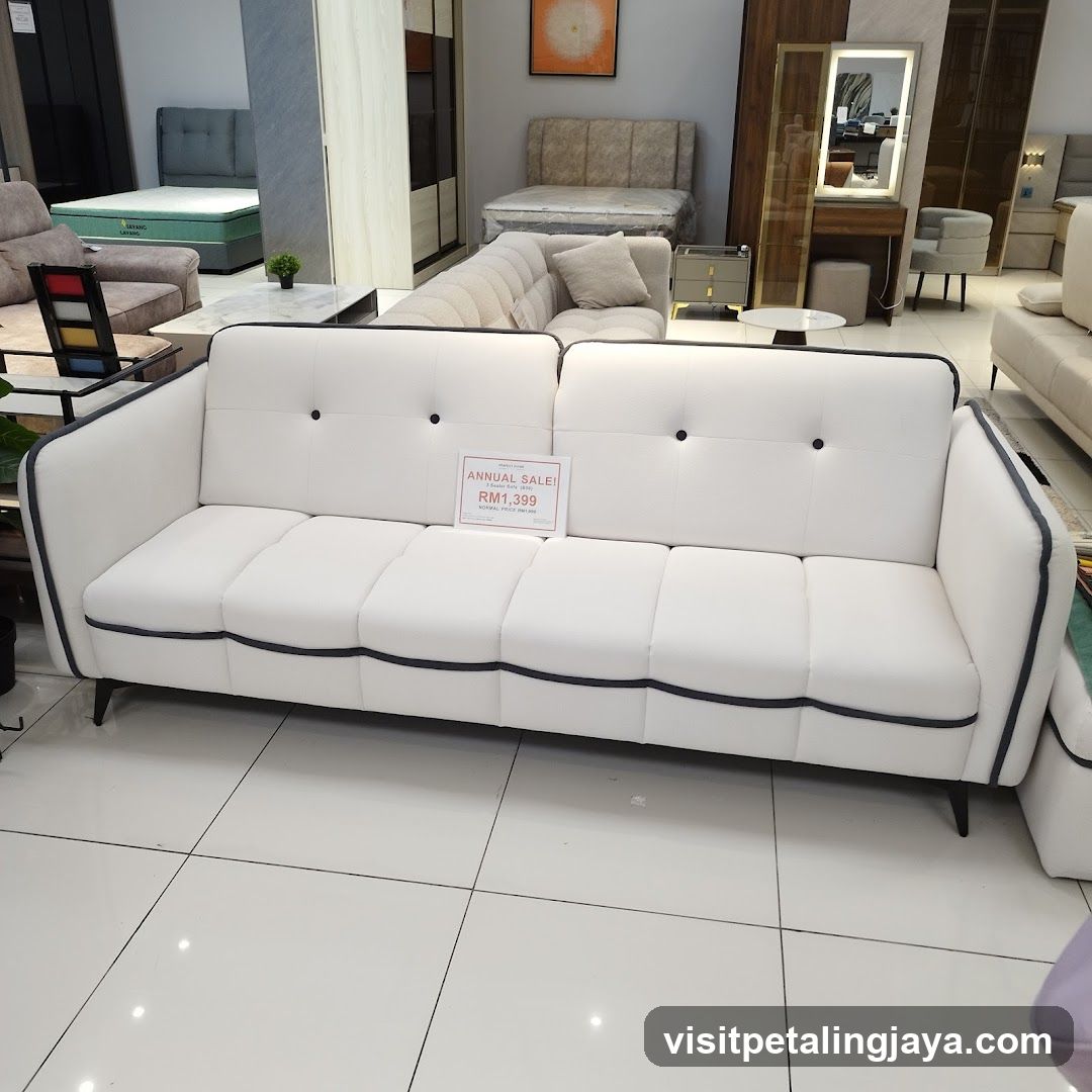 White Sofa on Sale