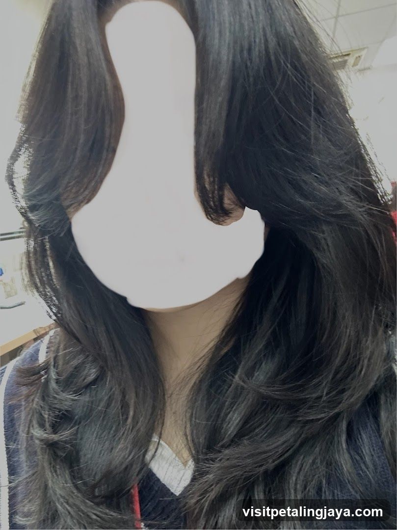 Woman with dark hair