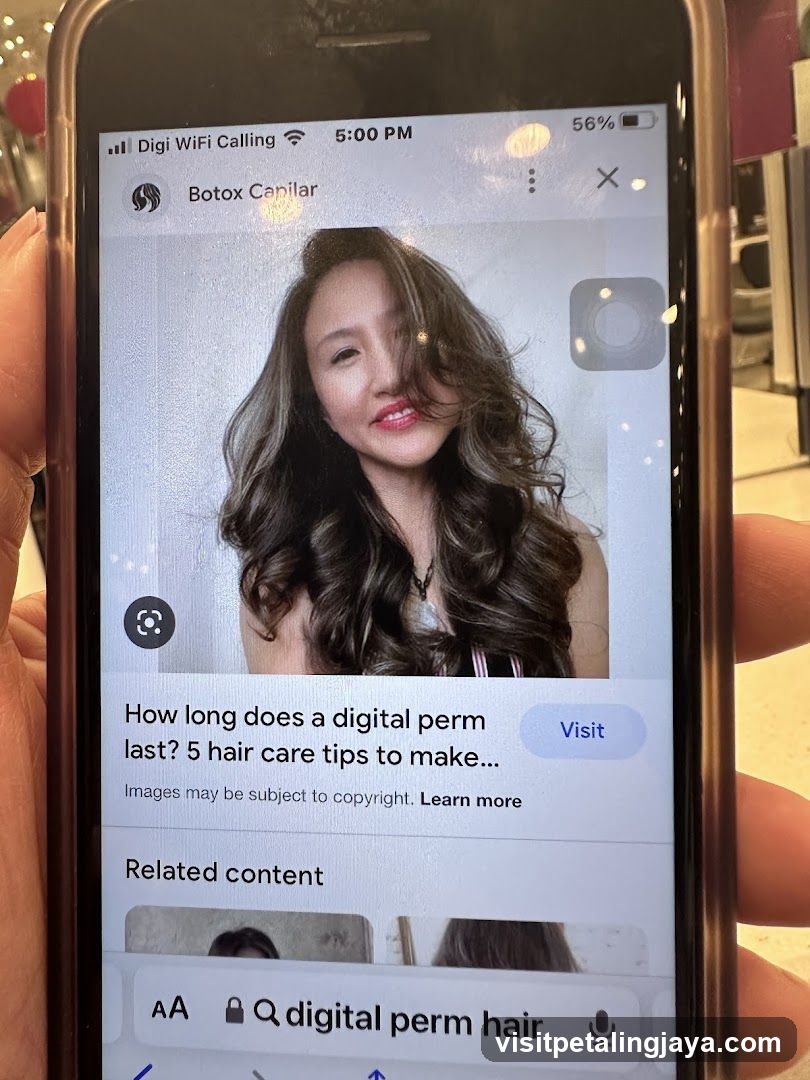 Digital Perm Hair