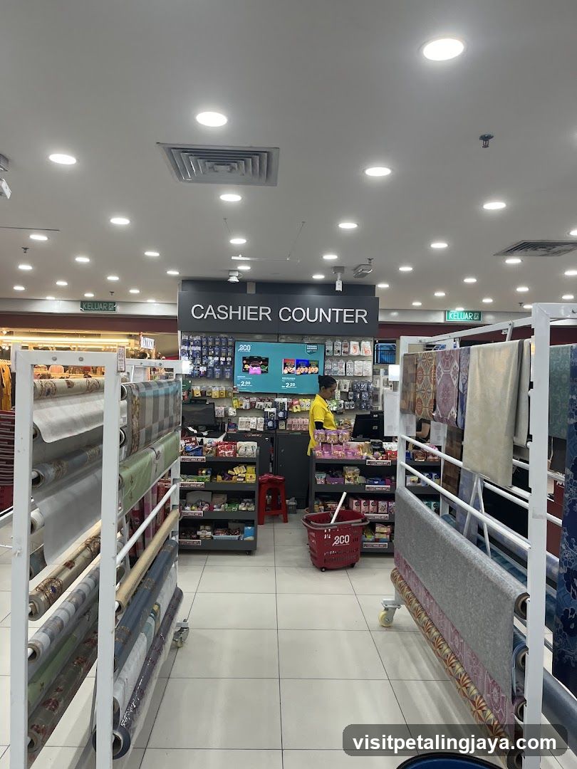 Cashier Counter in a Store