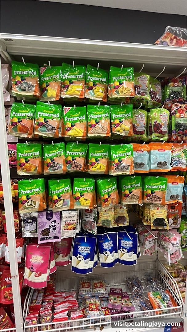 Assortment of Packaged Snacks