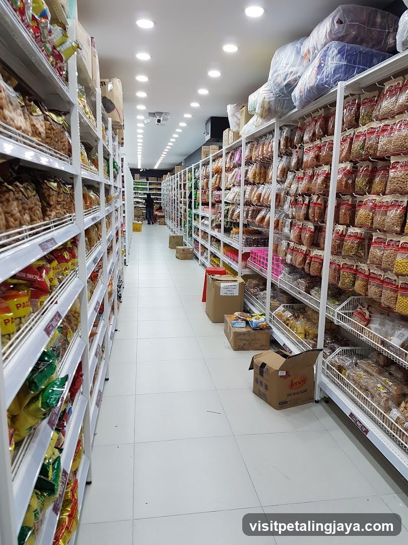 Snack Aisle in a Store