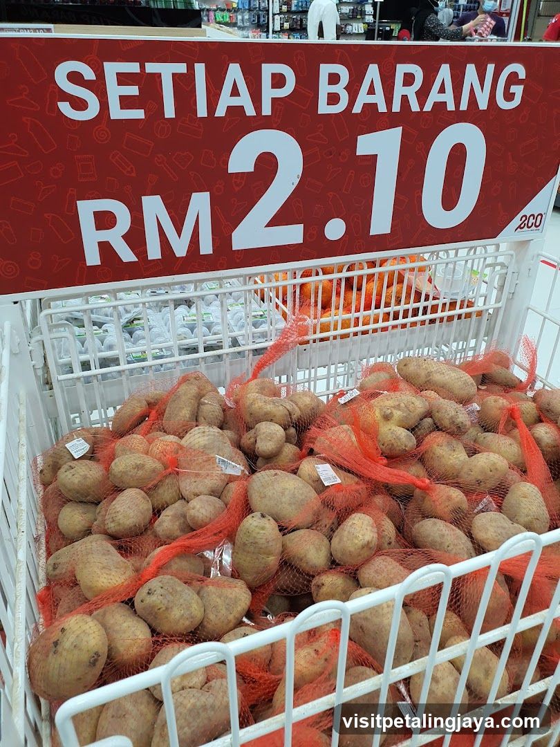 Promotional Sign for Potatoes