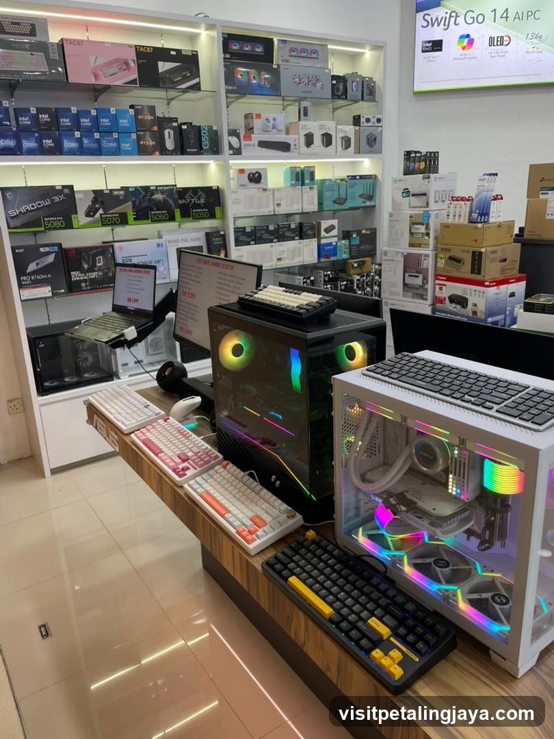Computer Store Display
