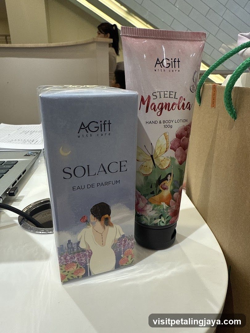 AGift Solace Eau de Parfum and Steel Magnolia Hand & Body Lotion