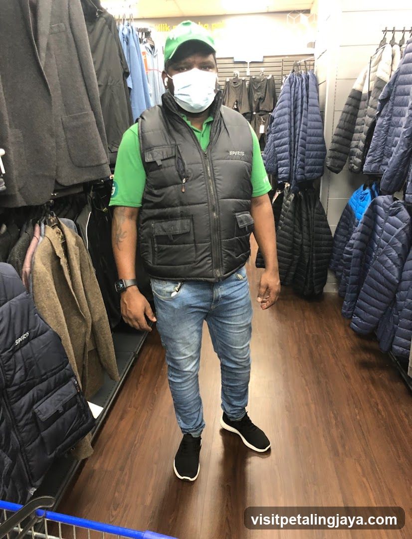 Man in a store